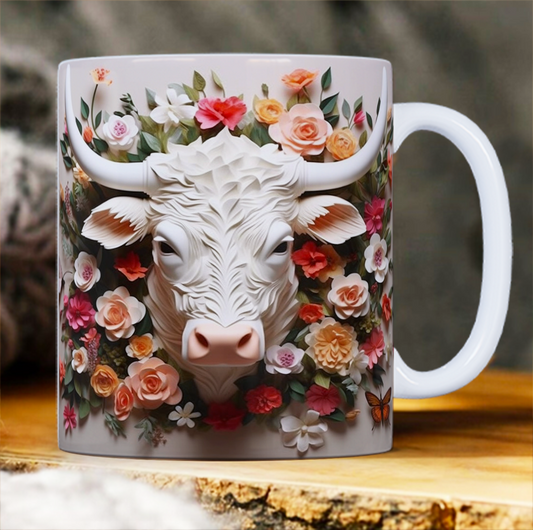 Taza de cerámica con diseño 3d personalizado (15 oz), para la oficina y el hogar, regalos novedosos para cumpleaños, Navidad, Fechas Especiales. (Copia)