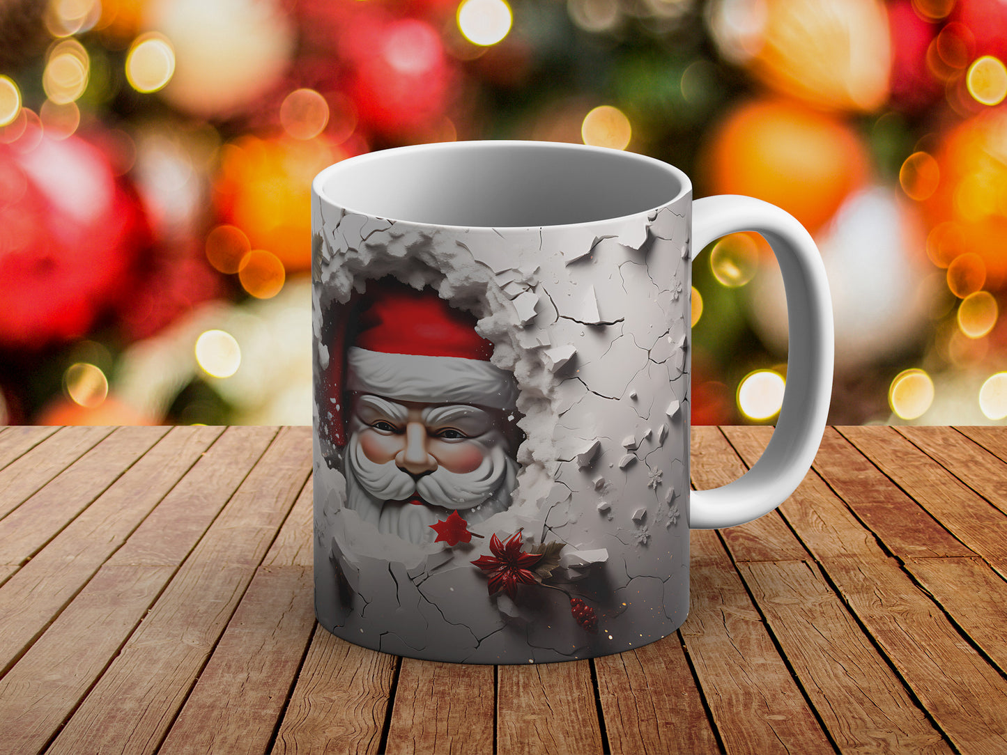 Taza de cerámica con diseño 3d personalizado (15 oz), para la oficina y el hogar, regalos novedosos para cumpleaños, Navidad, Fechas Especiales. (Copia)