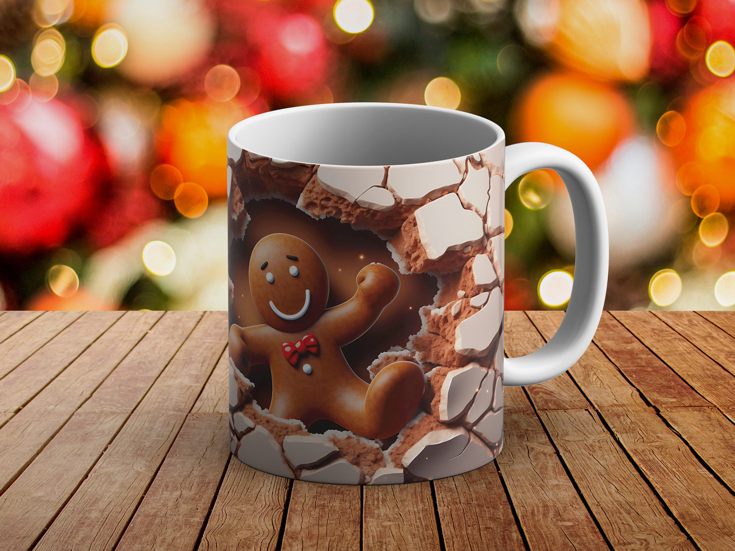 Taza de cerámica con diseño 3d personalizado (15 oz), para la oficina y el hogar, regalos novedosos para cumpleaños, Navidad, Fechas Especiales. (Copia)