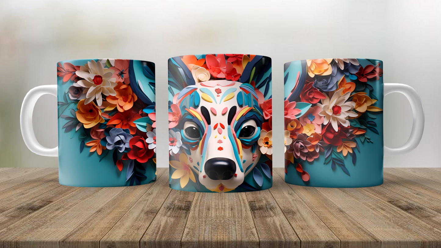 Taza de cerámica con diseño 3d personalizado (15 oz), para la oficina y el hogar, regalos novedosos para cumpleaños, Navidad, Fechas Especiales. (Copia)